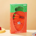Toddler plate with suction cup