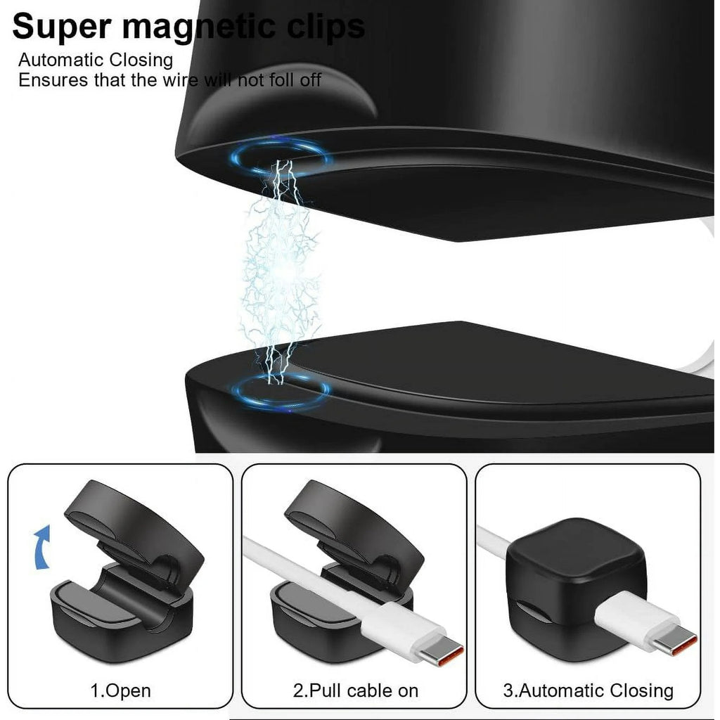 SnapHold – Secure Magnetic Cable Clips