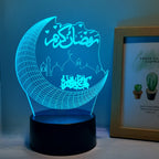 MoonPalace - 3D Color Night Lamp Touch