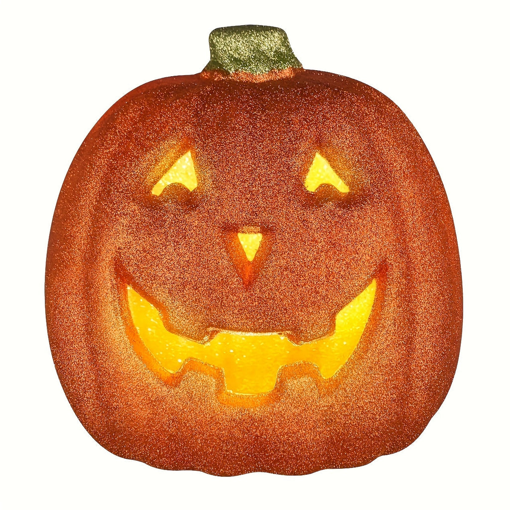 Glowing Light-Up Jack O'Lantern Halloween Decoration | Battery Operated