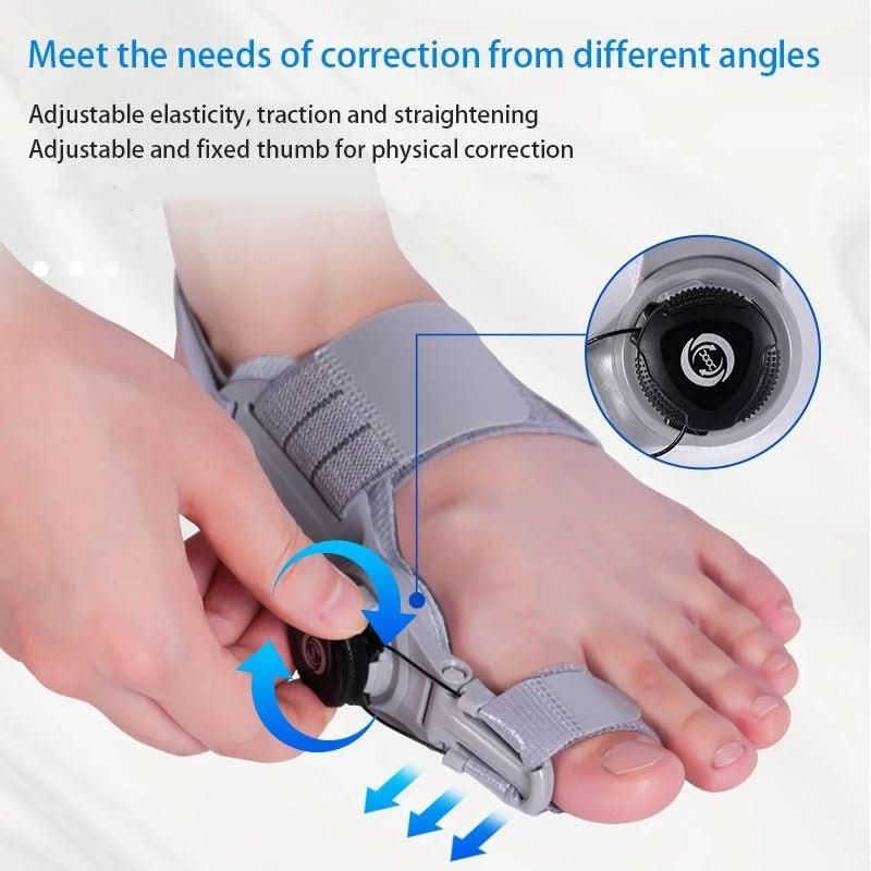 Gentle toe correction for bunions