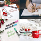 Metallic Marker Pens – Ideal for Cards, Hand Lettering & Crafting