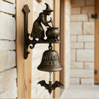 Antique Witch Doorbell Luna – Weatherproof Decorative Doorbell for Indoor and Outdoor