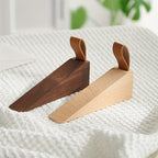 NordGrip Wooden Doorstop – Scandinavian Design with Non-Slip Base