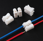 Self-locking push terminal connector
