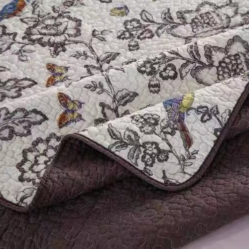 Christmas Pure Cotton Water Quilt Three-piece Set
