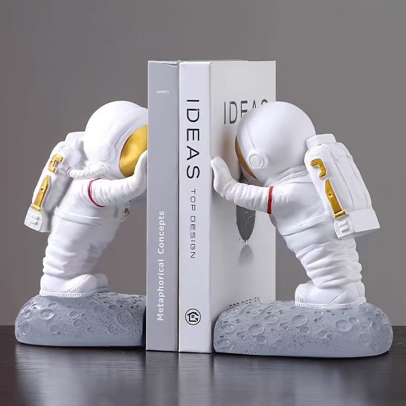 SpaceHold - Astronaut Bookends for a Space Theme