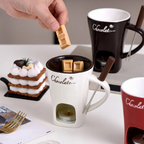 ChocoFondue - Elegant Bowl for Meltable Chocolate & Cheese