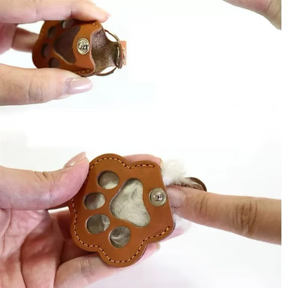 Memorial keychain for pets