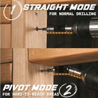Magnetic swivel bit holder
