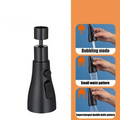 HydroFlex360 – Multifunctional 360°/720° Rotatable Kitchen Faucet Attachment with 3 Spray Types