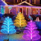 LightGarden Solar Set – 3 Color Changing LED Garden Lights on Solar Power