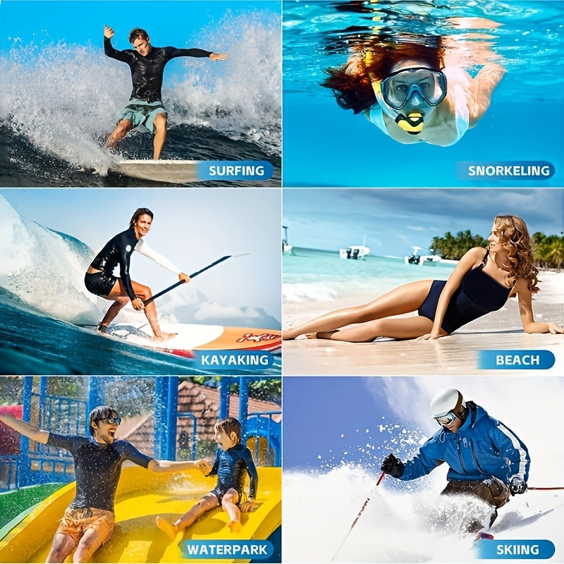 Waterproof Phone Case with Neck Strap for Beach and Travel – Durable PVC Smartphone Case for 20-32 cm Devices