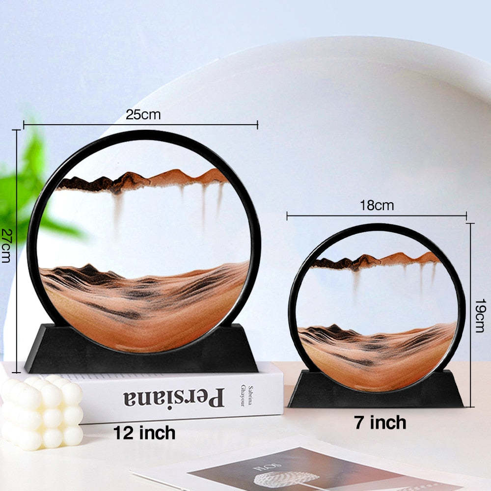 Landscape 3D From Deep Sea Hourglass
