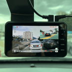 Dashcam with two lenses, 1080P HD and night vision - 170° wide angle