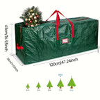 Large Storage Bag for Artificial Christmas Trees – Waterproof and Durable Polyester Model TreeTote