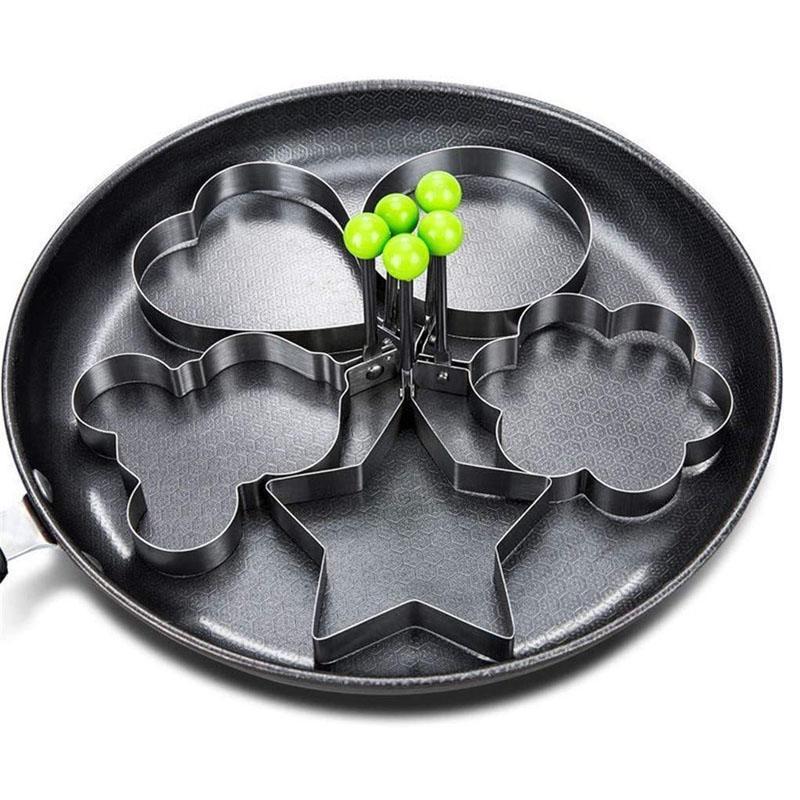 Stainless steel frying egg molds