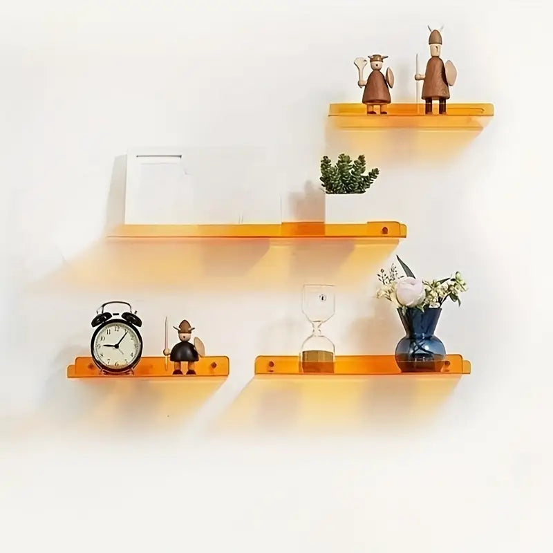 ShelfEase – Industrial Floating Wall Shelf with Stylish Functionality