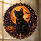 DIY Celestial Black Cat Window Hanging Kit