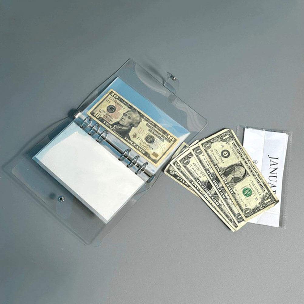 12-Month Envelopes Money-Saving Challenges Binder
