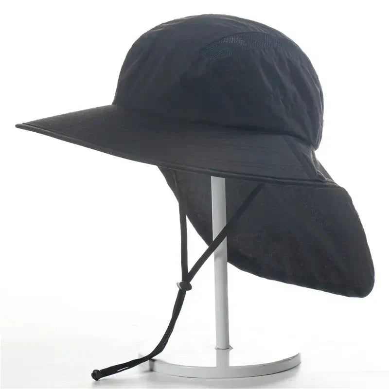 Sun Hat - Neck Protection - Wide Brim