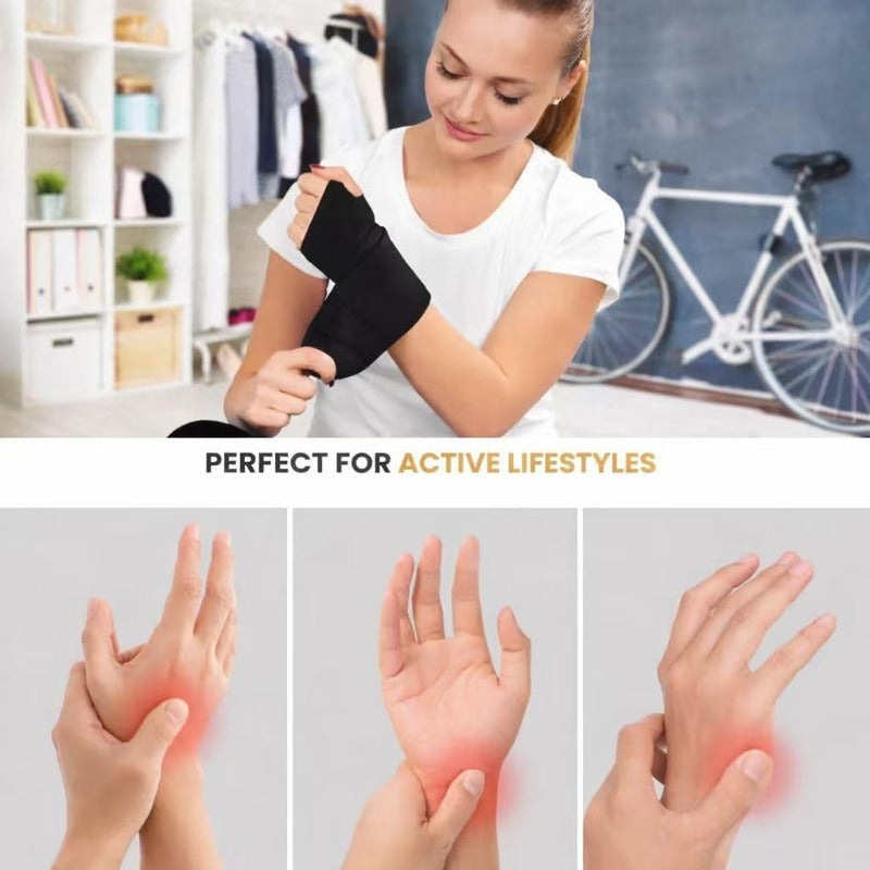 Heated Vibration Wrist Massager