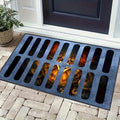 Door Mat Halloween Horror Non-Slip Polyester Rug