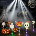 6 in 1 Halloween Solar Garden Lights