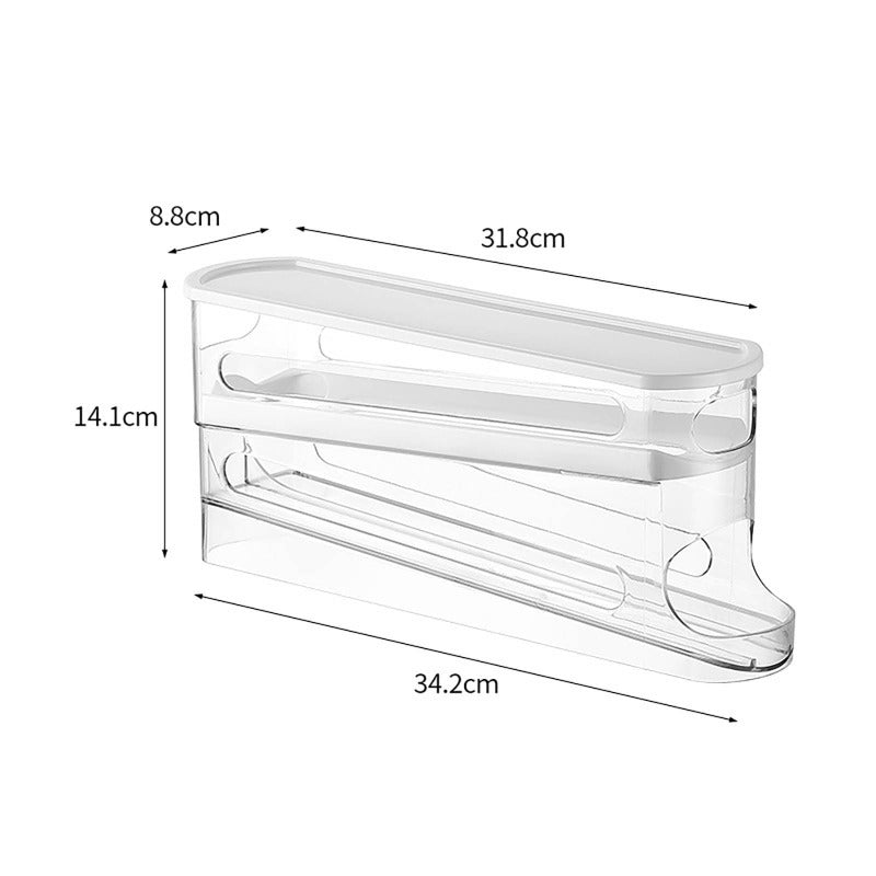 Gravity-Fed Egg Organizer