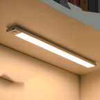 Ultra-Thin LED GlowLight – USB Rechargeable Motion Sensor Cabinet Light with Magnetic Backing for Kitchen, Wardrobe, or Closets