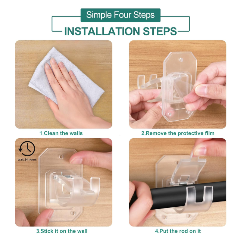 FreedomGrip — Stylish support without drilling for worry-free walls and wow effect in minutes