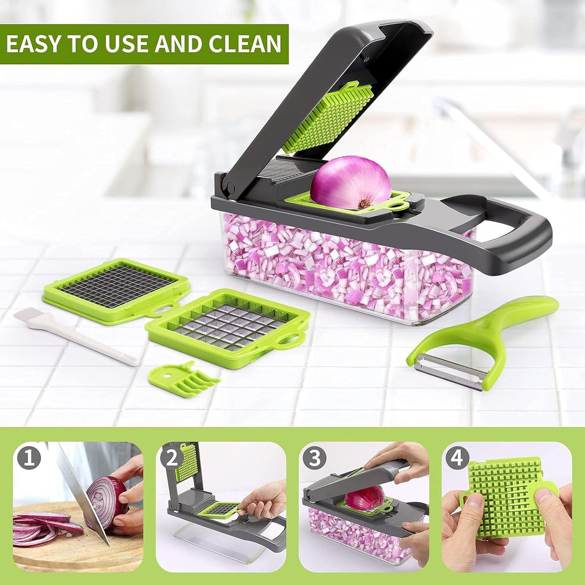 13-in-1-Vegetable-Slicer | Faster-when-Cooking