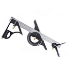 12-Inch Adjustable Stainless Steel Precision Angle Measuring Tool