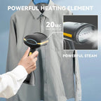 Portable 1100W Steam Iron with 300ml Water Tank & Quick Heat-Up