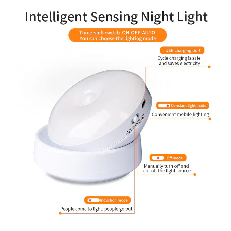 Elegant Motion Sensor Night Light