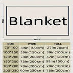 MeteorFleece – Soft Fleece Blanket with Meteor Pattern