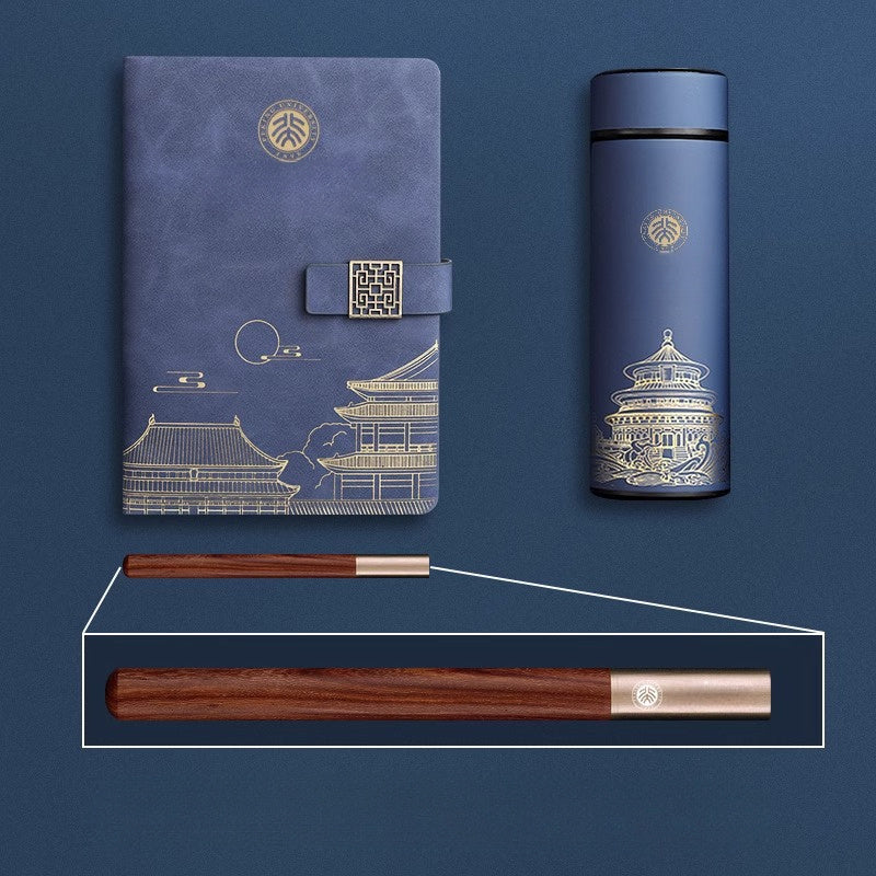 Imperia Luxe Gift Set – Notebook, Thermos Bottle and Pen in Gift Box