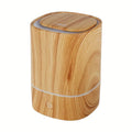 Ultrasonic Air Humidifier with Wood Look – Quiet Aroma Diffuser with LED & Automatic Shut-Off