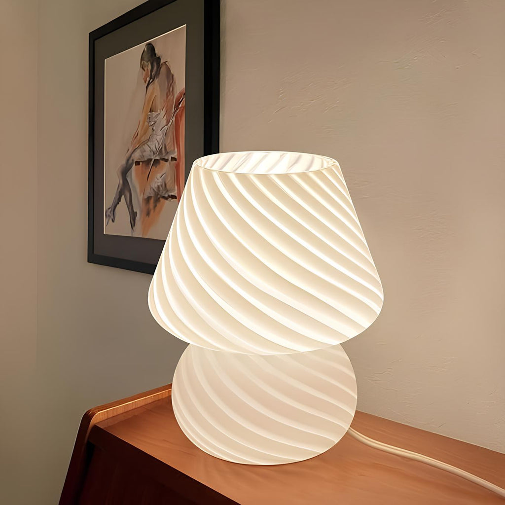 Verra Hand-Blown Glass Lamp