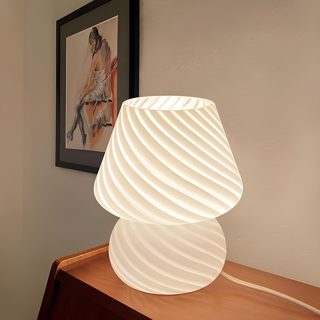 Verra Hand-Blown Glass Lamp