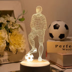 Soccer Player 3D Lamp – For a sporty atmosphere