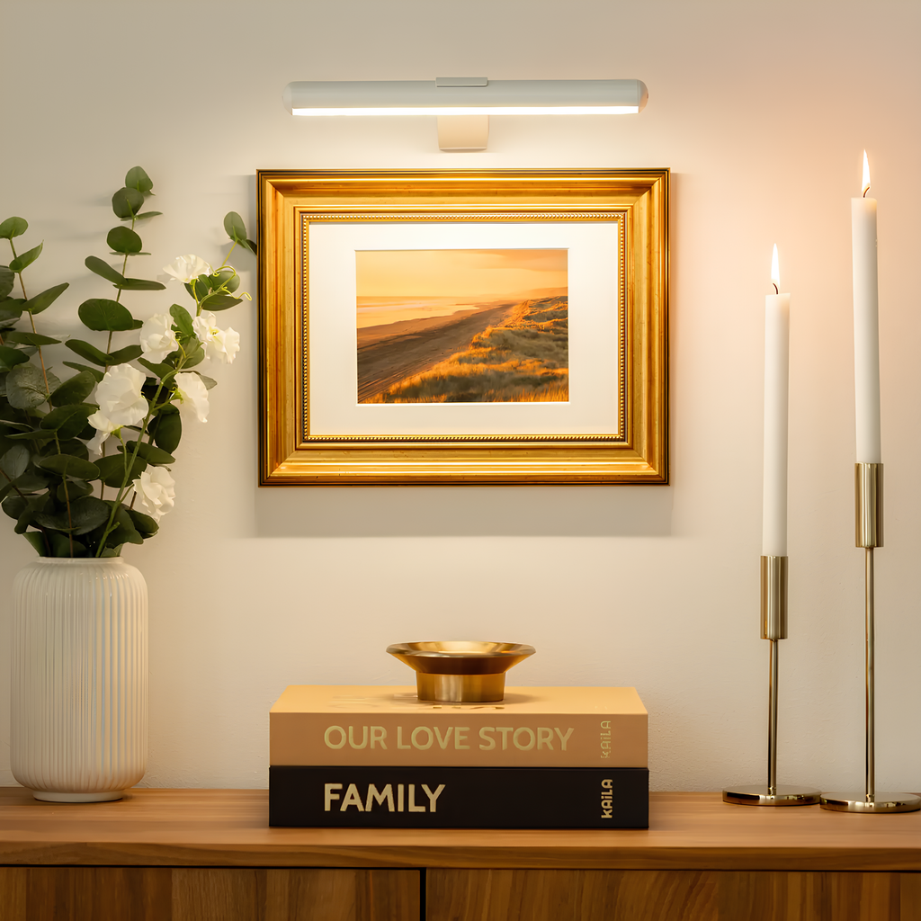 Wall lamp with charging function elegant picture lighting