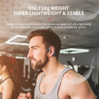 AeroLuid Bone Conduction Sports Headphones – Wireless & Waterproof
