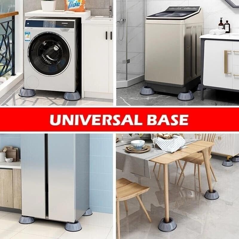 Vibration-free washing machine feet - 4 pcs