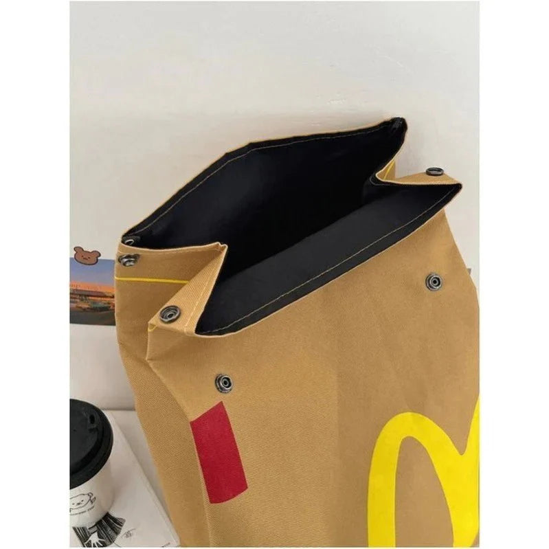 Playful Arch Canvas Backpack