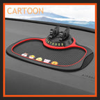 Anti-slip mat for mobile phone holder