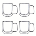 ThermoSip Double-Walled Glass Mug – Borosilicate Glass, Heat-Resistant & Elegant