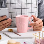 Pink Flamingo Ceramic Tea Set
