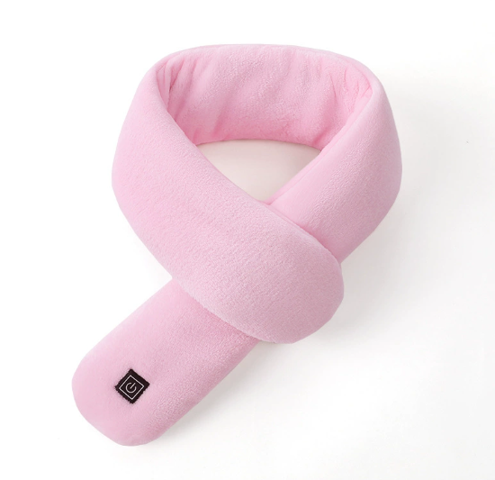 Neck pillow with built-in massage - perfect for car trips, flights, etc.