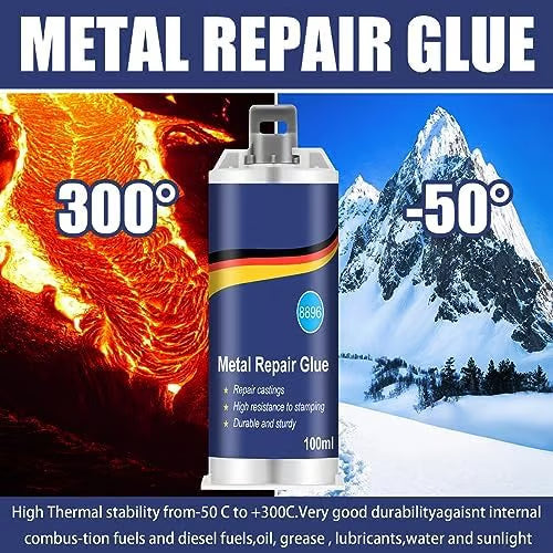 Metal casting repair epoxy resin — Durable, heat-resistant adhesive